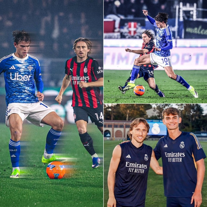 开云移动端-40岁莫德里奇vs21岁帕斯，昔日皇马队友同场竞技